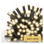 Profi LED interconnecting chain, black – icicles, 3 m, outdoor, warm white, EMOS