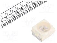 LED; orange; SMD; 3528,PLCC2; 7.1÷28mcd; 1.8÷2.2VDC; 60°; 2mA VISHAY