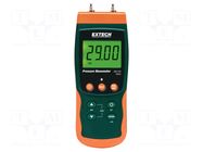Data logger; differential pressure; Display: LCD; 190x68x45mm EXTECH