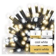 Profi LED interconnecting chain, flashing, 10 m, outdoor, warm/cool white, EMOS
