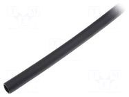 Protective tube; polyetylene; black; Øint: 10mm; Øout: 12mm KURANT