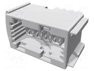 Connector: automotive; plug; female; JPT; PIN: 4; for cable; black TE Connectivity