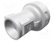 Cable hood and fastener; for conduit 10mm; straight; 11.2mm TE Connectivity