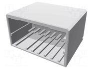 Connector: wire-board; socket; male; Dynamic D-2100; 5A; 250V; THT TE Connectivity
