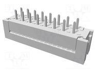 Connector: IDC transition; PIN: 16; IDC,THT; for ribbon cable TE Connectivity