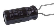 ALUMINUM ELECTROLYTIC CAPACITOR 22UF, 63V, 20%, RADIAL