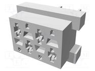 Micro-MaTch; socket; female; PIN: 4; THT; on PCBs; Layout: 2x2 TE Connectivity