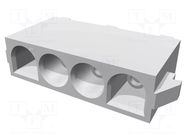 Connector: wire-board; socket; female; PIN: 4; straight; 600V; 19A TE Connectivity