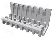 Cable hood and fastener; PIN: 8; UL94V-2; MTA-100 TE Connectivity