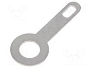 Tip: solder lug ring; 0.5mm; M5; Ø: 5.3mm; screw; Overall len: 25mm OSTERRATH