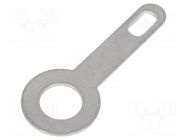 Tip: solder lug ring; 0.5mm; M5; Ø: 5.3mm; screw; Overall len: 25mm OSTERRATH