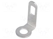 Tip: solder lug ring; 0.4mm; M2; Ø: 2.2mm; screw; angled 90° OSTERRATH