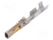 Contact; female; SL; gold-plated; 24AWG÷22AWG; bulk; crimped MOLEX