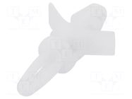 PCB distance; polyamide; L: 6.4mm; snap fastener; natural DREMEC