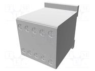 Contactor: 3-pole; NO x3; Auxiliary contacts: NC; 12VDC; 6A; BG LOVATO ELECTRIC