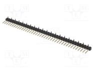 Pin header; pin strips; male; PIN: 40; vertical; 2.54mm; SMT; 1x40 ADAM TECH