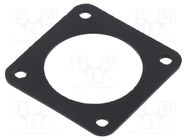 Socket gasket; flange (4 holes); 97,MS/DS; size 18 