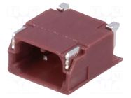 Connector: wire-board; socket; male; PIN: 2; horizontal; SMT; 1.8mm JST