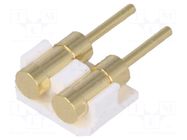 Connector: PCB to PCB; for LED applications,LED Light; male CONNFLY