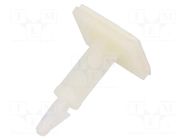 PCB distance; polyamide; L: 19.1mm; self-adhesive,snap fastener DREMEC