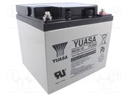 Re-battery: acid-lead; 12V; 50Ah; AGM; maintenance-free; 15.3kg YUASA