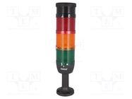 Signaller: signalling column; LED; red/yellow/green; 24VDC; 24VAC EMAS