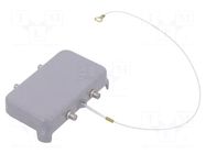 Protection cover; size 57.27; for double latch; IP66; C-TYPE ILME