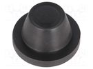 Grommet; Ømount.hole: 29mm; rubber; black; Panel thick: max.2mm ELPROD