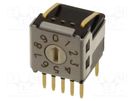 Encoding switch; DEC/BCD; Pos: 10; THT; Rcont max: 200mΩ; 1.96Ncm OMRON Electronic Components