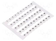 Marker; 6,2mm wide terminals; white; W: 6mm; H: 5mm; Marking: 1-50 WEIDMÜLLER
