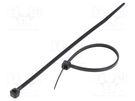 Cable tie; L: 142mm; W: 3.2mm; polyamide; 176.5N; black; Ømax: 35mm KSS WIRING