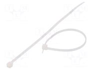 Cable tie; L: 120mm; W: 2.5mm; natural; polyamide; 78.5N; Ømax: 30mm KSS WIRING