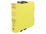 Module: safety relay; SENTRY; 24VDC; for DIN rail mounting; IP20 ABB