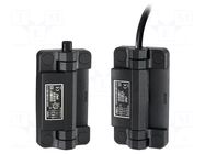 Safety switch: hinged; CFSW; NC x2 + NO x2; cables; 5m; 180°; PIN: 8 ELESA+GANTER