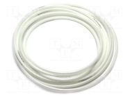Pneumatic tubing; max.15bar; L: 100m; r bending min: 75mm; white SMC