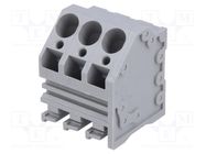 PCB terminal block; angled; 7.5mm; ways: 3; on PCBs; 0.2÷6mm2; 30A DEGSON ELECTRONICS