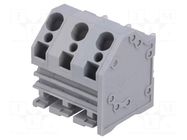 Connector: PCB terminal block; terminal; 20A; 300V; angled; tinned DEGSON ELECTRONICS