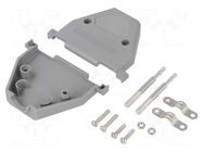 Enclosure for connectors: D-Sub; D-Sub 37pin,D-Sub HD 62pin ENCITECH
