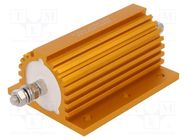 Resistor: wire-wound; with heatsink; screw; 2Ω; 250W; ±1%; 50ppm/°C SR PASSIVES