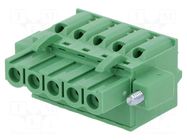 Connector: pluggable terminal block; plug; female; 2EDGKDFM; 20A DEGSON ELECTRONICS