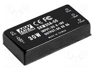 Converter: DC/DC; 30W; Uin: 18÷36V; Uout: 5VDC; Iout: 6A; 2"x1"; SKM30 MEAN WELL