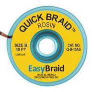 DESOLDERING BRAID, 10FT, 25/PACK