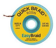 DESOLDERING BRAID, 5FT, 25/PACK