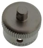 DUST CAP, METAL, RCPT CIRCULAR CONN