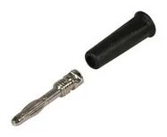 4MM BANANA PLUG, 36A, 1.2KV, BLACK