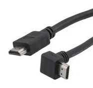 HDMI 2.1 CABLE, M/RA-UP-M, LSZH, BLK, 3.0M 52AK0517