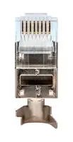 MODULAR CONN, 8P8C, RJ45 PLUG, CABLE