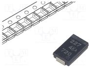 Capacitor: tantalum-polymer; low ESR; 220uF; 4VDC; V; 2917; SMD KEMET