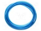 Pneumatic tubing; max.8bar; L: 100m; r bending min: 15mm; blue SMC