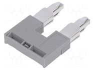 Comb bridge; grey; ways: 2 DEGSON ELECTRONICS